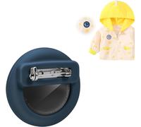 Hidden Air-Tag Gps Tracker,Hidden Air-Tag Cases With Pin,Anti-Lost Air Tag Mounts,Protective Cases For Kids,Elderly,Clothes (Air Tag Not Included,Shark)