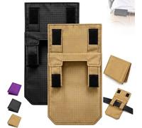 Hidden Anti-Theft Passport Pouch,3-in-1 Nylon Security Foldable Waist Bag | Foldable Under-Clothing Money Holder, Ripstop Nylon Hidden Belt Wallet for Men Women Travel Commuting Essentials