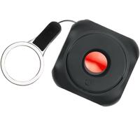 Hidden Camera Detector,Infrared Anti-Spy Scanner,Portable Camera Detector for Hotel,Home,Office,Travel,Car,Locker Room,Bathroom,Protect Your Privacy (Black)