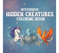 HIDDEN CREATURES: A Fun and Mysterious Coloring Book for Adults and Kids Featuring Secret Animals, Mythical Beasts, and Magical Discovery Designs