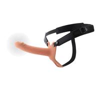 HIDDEN DESIRE - INFERNO MANCHON PÉNIS VIBRANT AVEC STRAP-ON 18 CM