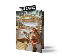 Hidden Games - Carte à énigme - Mystère à Noël - Français - personnalisable, vœux, félicitations, cadeau, bon cadeau