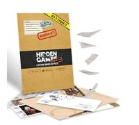 Hidden Games Dossier Criminel - Jeu de Crime, Jeu de détective, Escape Game, Affaires criminelles, enquête immersive, Jeux pour Adultes, enquete criminelle a resoudre - l'affaire Bourg-Le-Petit