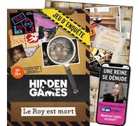 Hidden Games - dossiers criminels - enquete criminelle a resoudre, Jeu de détective, Escape Game, Affaires criminelles, enquête immersive, enquete sous scellé, Dossier Criminel - Le Roy est Mort