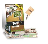 Hidden Games dossiers criminels - La Mort en Vert - Français - Jeu de scène de Crime réaliste et passionnant, Escape Room coopératif