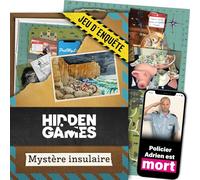 Hidden Games Dossiers Criminels - Mystère insulaire - Jeu d'enquête