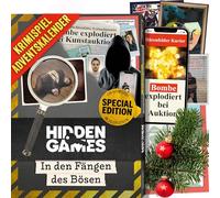 Hidden Games - Édition spéciale jeu de crime - Dans les captures du mal - Allemand - Jeu de crime, jeu de détective passionnant, jeu Escape Room