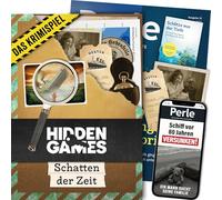 Hidden Games - Ombre du temps - Allemand - Jeu de crime réaliste, jeu de détective passionnant, jeu Escape Room