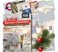 Hidden Games - Tour du monde du professeur Charlie - Calendrier de l'Avent puzzle pour 1 à 6 personnes à partir de 14 ans - 24 puzzles individuels (édition anglaise)