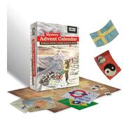 Hidden Games - Tour du monde du professeur Charlie - Calendrier de l'Avent 2025 - Un jeu de puzzle en 24 épisodes (édition anglaise)