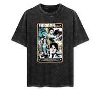 Hidden Movie Poster Kyle MacLachlan Unisex T-Shirt Printed Tee Graphic Top Men Black Shirt L