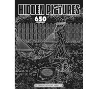 Hidden Picture Book for Adults Seek and Color: Search and Find 650 Hidden Objects in 60 Cleverly Designed Pages for Relaxing Coloring & Ink Tracing Fun