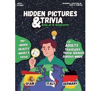 Hidden Pictures & Trivia Book for Kids & Adults: Explore Spain, Italy & Germany in Travel Puzzle | Find 150+ Hidden Objects & Fun Facts: An ... Maps, Bonus Challenges & European Culture