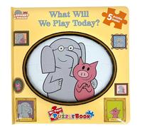 Hidden Pigeon Company Mo Willems: Elephant & Piggie My First Puzzle Book - Jigsaw Puzzles for kids, 10-page board book, 5 puzzles to enjoy