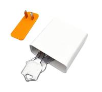 Hidden Plug Safe Box, Electronic Look Storage Case, Small Capacity Holder for Personal Items, Folding Lid with Authentic Design, Household Security, Home Trip and Daily Concealment Application