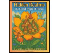 Hidden Realms: The Secret World of Fairies: A Magical Coloring Journey: 50+ Beautiful Fairytale Designs of Mystical Landscapes, Whimsical Dwellings, Magical Castles and Fairies