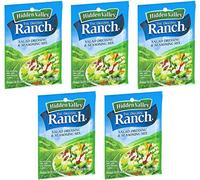 Hidden Valley - Original Ranch - Salad Dressing & Seasoning Mix - Makes 16 FL OZ (473 mL) - Net Wt. 1 OZ (28 g) Per Packet - Pack of 5 Packets