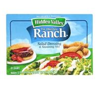 HIDDEN VALLEY THE ORIGINAL RANCH SALAD DRESSING AND SEASONING MIX 1 x 4 PACK ENVELOPES AMERICAN IMPORT