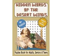 Hidden Words Of The Desert Winds: Word Searches with Easy to Read Print about Ancient Egypt, Pyramids, Pharaohs, Culture and More | 6x9 inches, 110 ... Gift for Vacations, Holidays and Free Time
