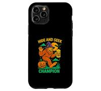 Hide and Seek Champion Funny Bigfoot Halloween Art Coque pour iPhone 11 Pro