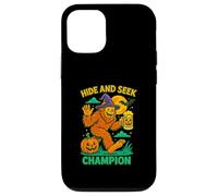 Hide and Seek Champion Funny Bigfoot Halloween Art Coque pour iPhone 12/12 Pro
