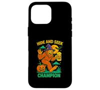 Hide and Seek Champion Funny Bigfoot Halloween Art Coque pour iPhone 16 Pro Max