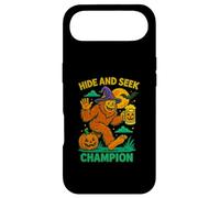 Hide and Seek Champion Funny Bigfoot Halloween Art Coque pour iPhone Air