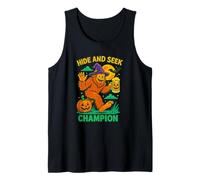Hide and Seek Champion Funny Bigfoot Halloween Art Débardeur