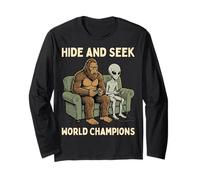 Hide and Seek World Champions Bigfoot Alien Video Games Manche Longue