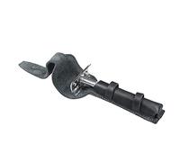 Hide & Drink Étui de protection double tranchant en cuir pour rasoir Fait main Noir anthracite