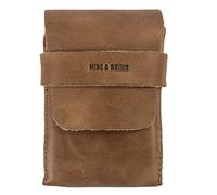 Hide & Drink, Étui pour Cartes à Jouer Fait à la Main en Cuir Pleine Fleur - Acajou Single Malt