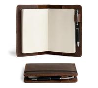 Hide & Drink, Leuchtturm Étui pour ordinateur portable à couverture rigide A6 (9,1 x 15 cm) fabriqué à la main en cuir pleine fleur (carnet non inclus) Matériau robuste et durable, parfait pour ranger