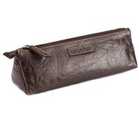 Hide & Skin # Genuine Leather # Belgium Chocolate # Utility Pouch # for Men and Women (Belgium Chocolate)