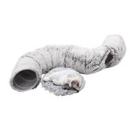 Hideaway Cat Bed Round Cat Tunnel, Pet Cat Cave, Small Pet Hideaway, Doughnut Cat Bed, Soft Donut Cat Bed, Washable Cat Cave 80x25cm/31.5x9.84 inches for Small Pets Cats