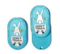 HIDEDC Jouet anti-stress en forme de lapin désespéré | Version en alliage d'aluminium | Léger et portable | Jouets EDC en métal pour adultes TDAH - Jouet de bureau pour rester concentré et soulager