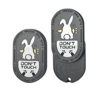HIDEDC Jouet anti-stress en forme de lapin désespéré | Version en alliage d'aluminium | Léger et portable | Jouets EDC en métal pour adultes TDAH - Jouet de bureau pour rester concentré et soulager