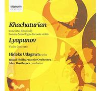 Hideko Udagawa – Khachaturian-Lyapunov : Oeuvres pour Violon et Orchestre – Signum