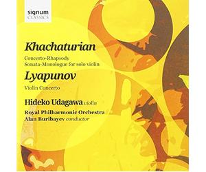 Hideko Udagawa - Khachaturian-Lyapunov : Oeuvres pour Violon et Orchestre