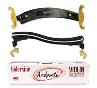 Hidersine ANDANTE Series Épaulière de qualité supérieure pour violons de taille 1/4, 1/8 et 1/16 - Construction en résine ABS durable - Rembourrage en mousse ergonomique entièrement réglable et pieds