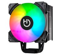 Hiditec C12 PWM ARGB Processeur Refroidisseur d'air Noir 1 pièce(s)
