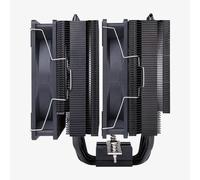 Hiditec C20 Pro Ventilateur Dissipateur CPU Double Tour 120mm PWM Noir Silencieux 31dB Compatible AM5 LGA1700