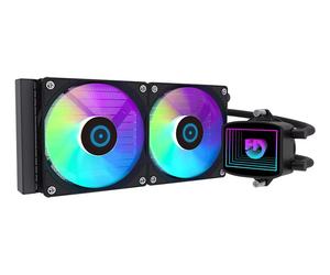 Hiditec LQ240 Processeur Refroidisseur de liquide tout-en-un 12 cm Noir 1 pièce(s)