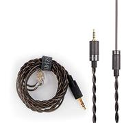 HIDIZS BL2.5 Câble d'écouteurs équilibré amovible, prise de 2.5 mm, cordon audio de rechange pour casque,Câble IEM à 2 broches de 0.78 mm pour MS4 MS2 MS1 KZ ES4 ZSR ZST ZSR ED16 ZS10 TFZ TRN (2.5 mm)