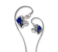 Hidizs MS2 Pro Ecouteur Filaire IEM, Double Circuit Magnétique 1BA + 1DD Hybride in Ear Monitor Haute Performance, 3 Filtres Pneumatiques * 2 Embouts en Silicone，6 Musique Style, Câble OFC, 3.5 mm