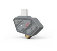 Hidizs SD2 Amplificateur de Casque Portable | Type-C vers Adaptateur 3,5 mm Dongle DAC Décodeur Audio Haute résolution avec Haute qualité Audio, Gris