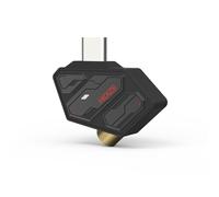 Hidizs SD2 Amplificateur de Casque Portable | Type-C vers Adaptateur 3,5 mm Dongle DAC Décodeur Audio Haute résolution avec Haute qualité Audio, Noir