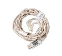 Hidizs ST2 PRO Câble d'Ecouteurs Equilibré Amovible DAC USB-C, 0.78 mm 2 Pin, Gris