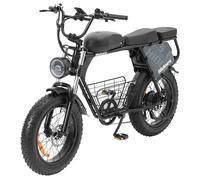 Hidoes B9 Vélo Électrique - Moteur 750W - Double Batterie 48V18,2 15,6Ah - Pneus 20 x 4'' - Autonomie Max 150km - Double Suspension