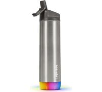 HidrateSpark, 620 ml, Bouteille intelligente en acier inoxydable sans BPA, Paille