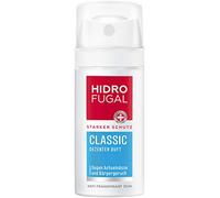 Hidrofugal Classic Spray Mini (35 ml), protection anti-transpirante puissante avec parfum discret, petit déodorant en spray pour une protection fiable sans alcool éthylique.